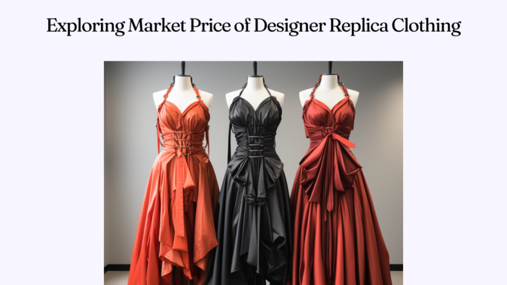 Exploring Market Price of Designer Replica Clothing