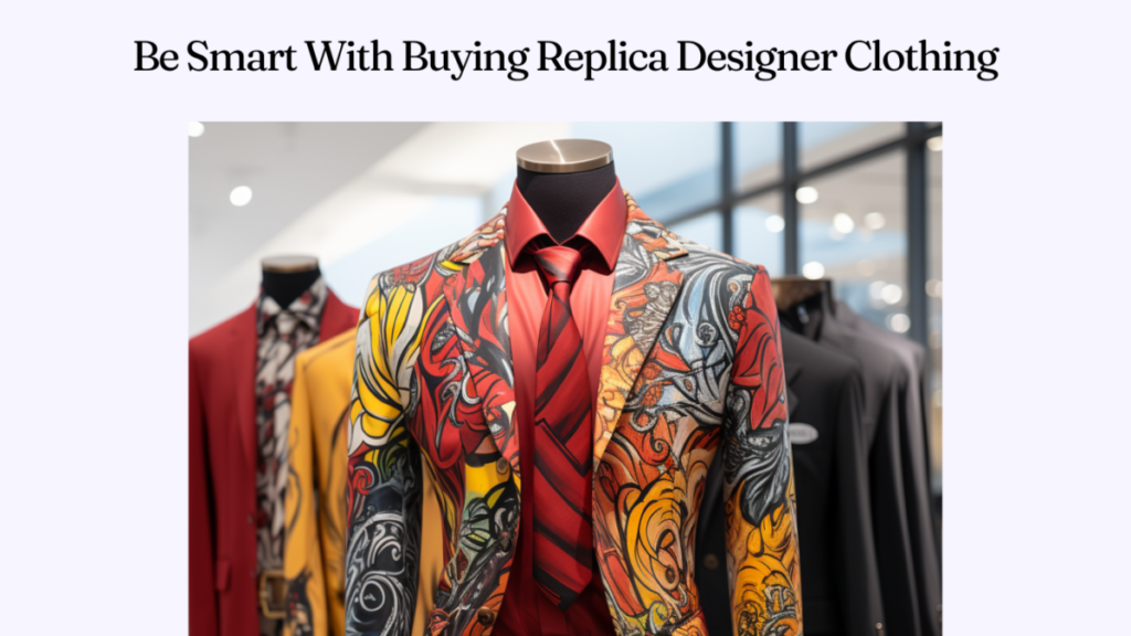 Be Smart With Buying Replica Designer Clothing